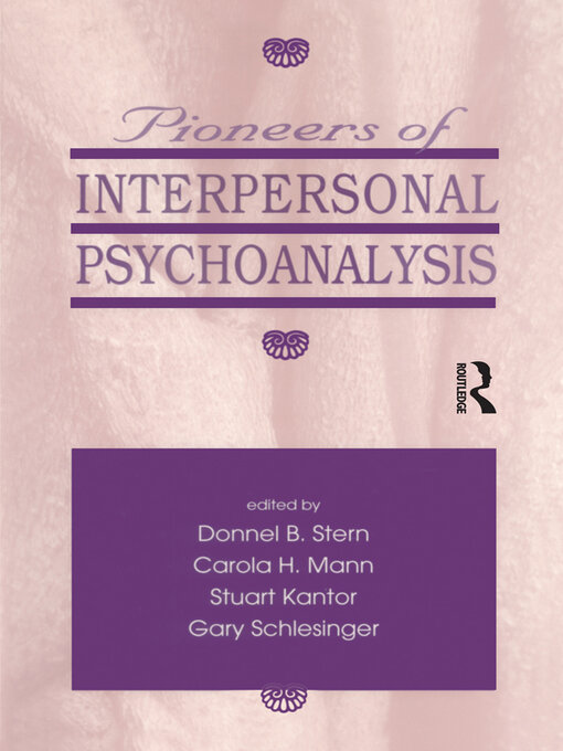 Title details for Pioneers of Interpersonal Psychoanalysis by Donnel B. Stern - Wait list